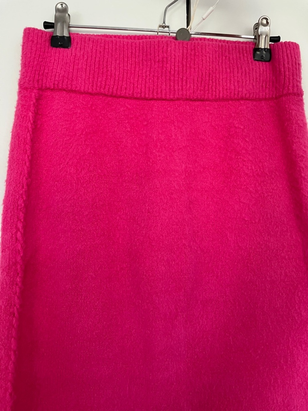 Helmut Lang Textured Knit Pencil Skirt size Small Barbie Pink NWT $225 retail - Picture 15 of 15